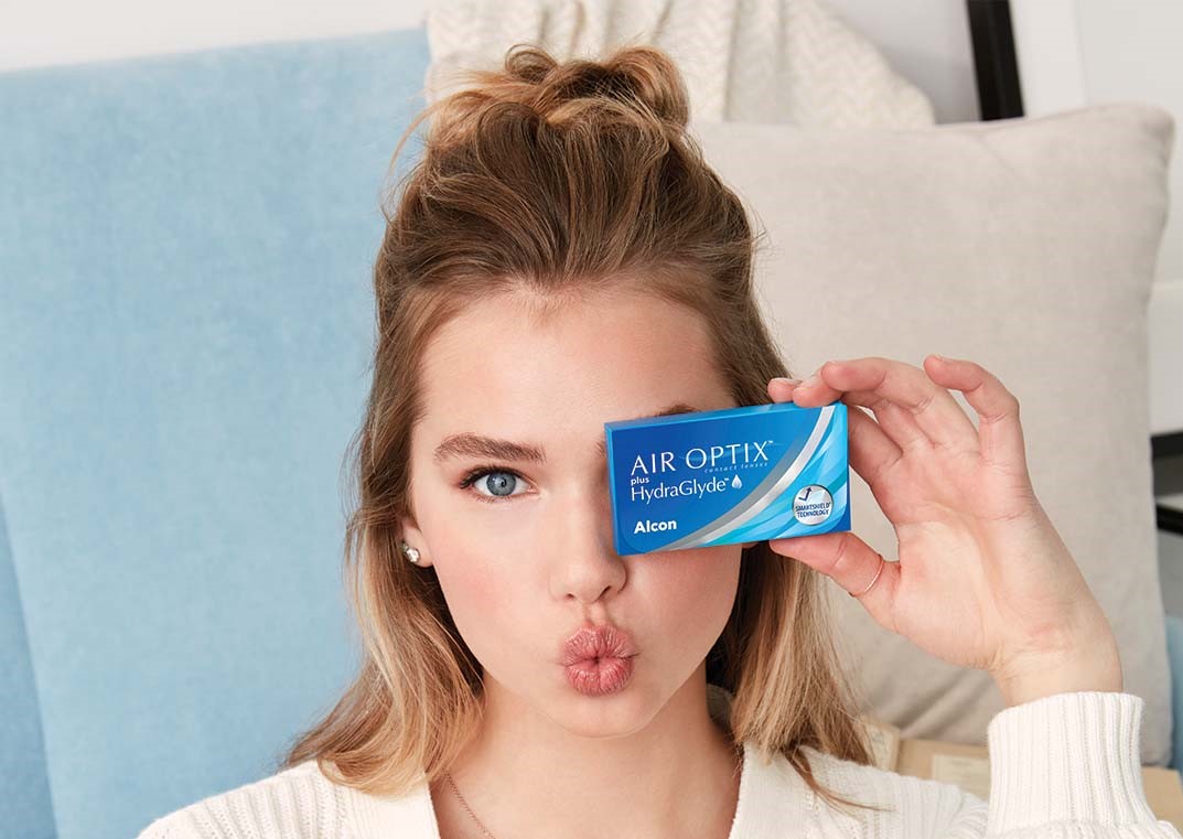 air optix kontaktní čočky od Alcon